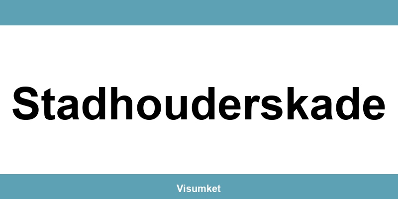 Contact en adres van een IND-loket in Stadhouderskade